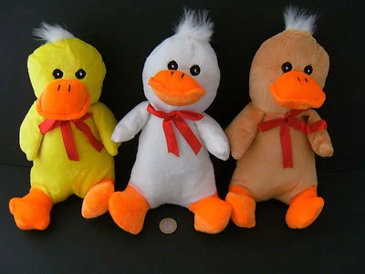 RASEHORN 1 Plüschtier Ente 21cm Kuscheltier Stofftier Enten Entchen Erpel Plüschtiere