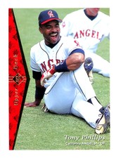 1995 SP Baseball # 136 Tony Phillips - California Angels