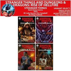 Stranger Things & D&D: Rise of Hellfire (2025) #1 2 3 4 Dark Horse COVER SELECT - Picture 1 of 9