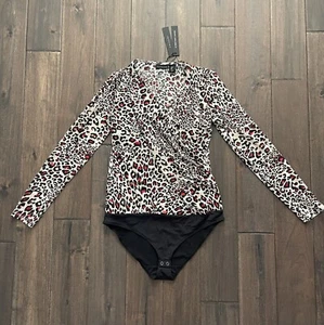 Tahari My Perfect Shape Body Animal Print S Neu mit Etikett - Bild 1 von 9