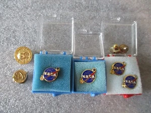 NASA MSFC PINS/TIE TACKS (6) - 25/35/45/50 YEAR + 25 ANNIVERSARY + PROJECT 10KGF - Picture 1 of 24