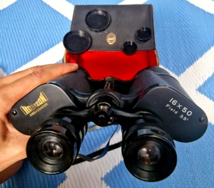 Horizon Ambassador ' Binoculars Model 7528 Field 3.5° 16x50 ' + Original Case - Picture 1 of 10
