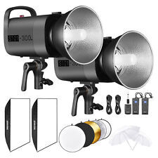 Neewer 600W Photo Studio Strobe Flash Lighting Kit for Studio Photography