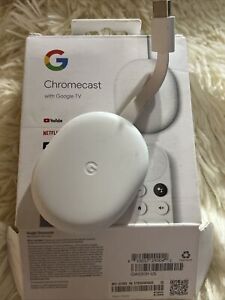 Chromecast with Google TV (HD) - Snow NO REMOTE