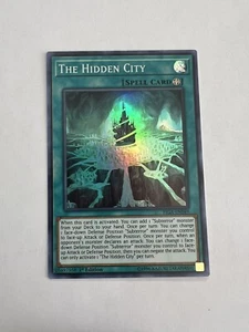 The Hidden City FIGA-EN049 Super Raro Yugioh 1ª Edición - Imagen 1 de 2