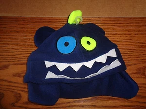 NWT Wonderkids - Boys Winter Navy Blue Monster - Creature Hats - OSFM - Picture 1 of 2