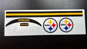 Pittsburgh Steelers Mini Football Helmet Decal Set - Picture 1 of 1