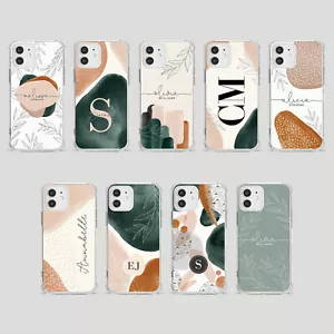 Tirita Personalised Phone Case Shockproof for iPhone 15 14 13 12 Boho Minimalist - Picture 1 of 38