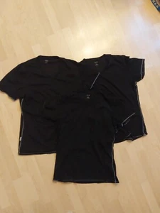 3 Icebreaker V-Shirts Gr. L Black Schwarz - Bild 1 von 8