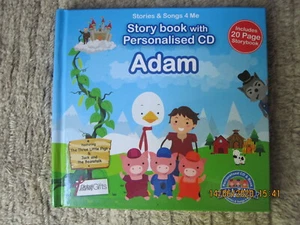 STORY BOOK WITH PERSONALISED CD new - Picture 1 of 1