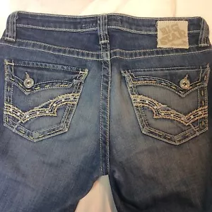 Big Star Jeans Maddie Boot Mid Rise Fit Size 27R - Picture 1 of 9