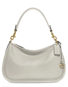 ❤️Coach Cary Chalk Soft Pebble Leather Convertible Crossbody - Picture 1 of 8