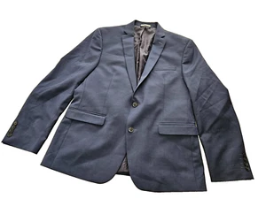 Bar III Men's Gray Slim-Fit Active 1-Piece Wool Suit Jacket Size 42 S, 42 Court - Picture 1 of 9