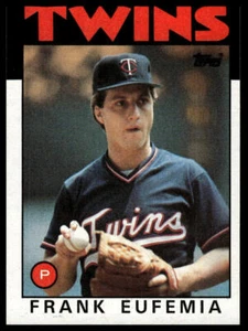 1986 Topps #236 Frank Eufemia - Picture 1 of 2