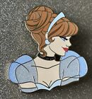 Cinderella In Blue Dress Crown Series LE Fantasy Pin 