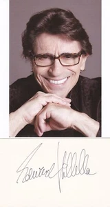 Edward Villella - American ballet dancer and choreograph -  SIGNED CARD + PHOTO - Picture 1 of 2