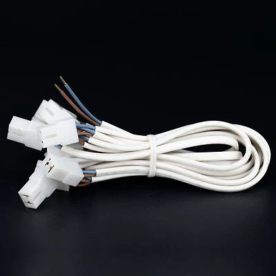 Juego de 10 cables de luz de lámpara de cableado empotrados 12V blanco Foto 1 de 2