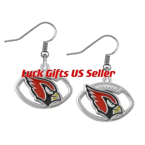 NFL Football Team Arizona Cardinals Dangle Earrings Fashion Gift Cover