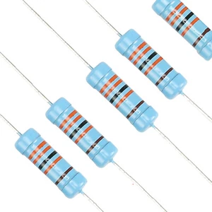 Assorted Resistors - 3Watt 1% 0.1-1MΩ Ohm Various Value Metal Film Resistors - Picture 1 of 1