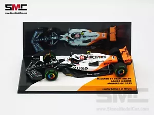 McLaren F1 MCL60 #4 Lando Norris Monaco GP 2023 Triple Crown 1:43 MINICHAMPS - Picture 1 of 8