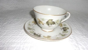 Royal Doulton "Larchmont" Teetasse und Untertasse mit Fuß Set - TOP ZUSTAND - Bild 1 von 4