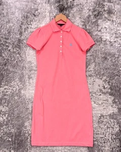 New Brooks Brothers Dress XS Womens Pink Pique Polo Shirtdress Workwear - Picture 1 of 8