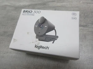 NEW LOGITECH BRIO 300 WEBCAM USB-C BLACK - Photo 1/10
