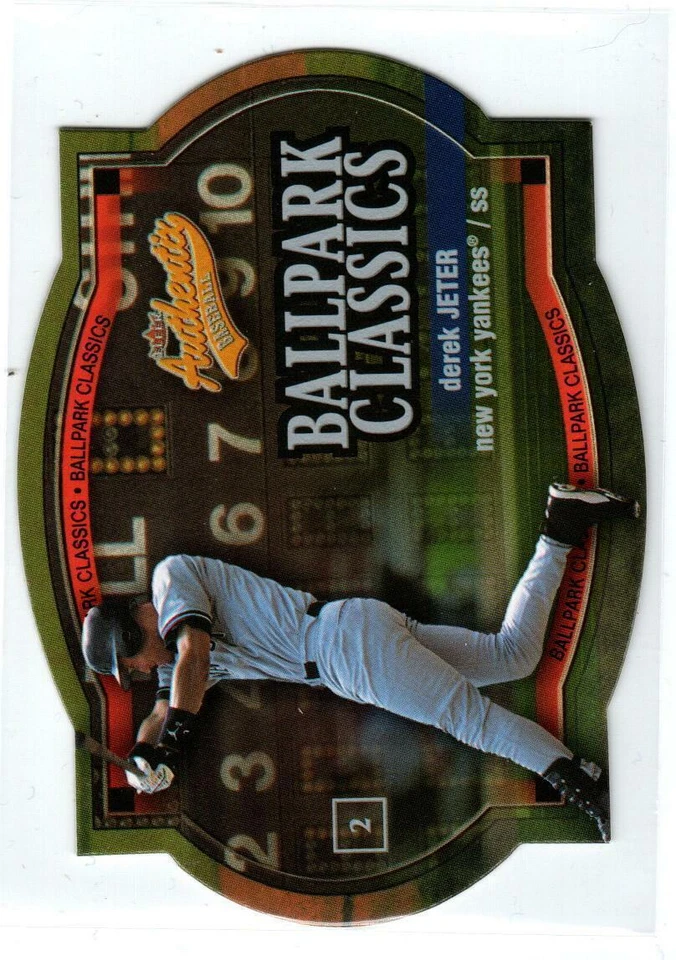 2003 Fleer Authentix Ballpark Classics #1 Derek Jeter (ref 145968) - Image 1 of 1