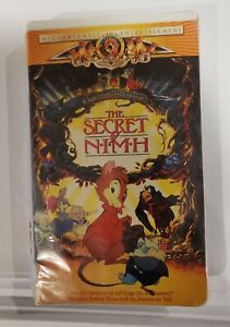 The Secret of NIMH VHS mouse movie animated tape MGM factory sealed misp NOS  