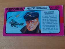 BARON MANRED VON RICTHOFEN 1977 SPANISH CARD PROMO BIMBO ORIGINAL
