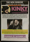 Kinky Friedman Music Poster -  Leeds, England UK  The New Roscoe