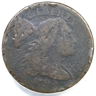 1794 S-53 R-6- ANACS AG 3 Details Liberty Cap Large Cent Coin 1c - Image 1 of 3