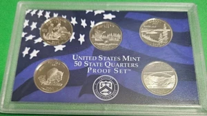 2005 State Proof Quarters U.S. Mint 5 Sets Box COA - Picture 1 of 4
