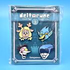 Undertale Figure Character Pin #1 Set of 4 Human Toriel Sans Flowey  Deltarune