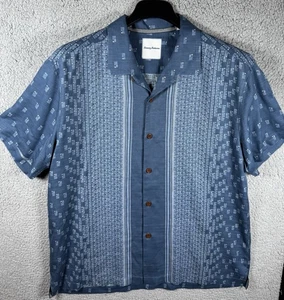 Tommy Bahama Hawaiihemd Herren XXL 2XL Abstrakt 100% Seide Knopfleiste - Bild 1 von 7