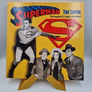 Superman The Serial Box Set 1988 Laserdisc Kirk Alyn Noel Neill Tommy Bond 34101 - Bild 1 von 11