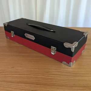 Juego de 4 herramientas de parrilla de barbacoa Williams Sonoma de palisandro Williams de colección de los años 90 con estuche nuevo de colección - Imagen 1 de 6