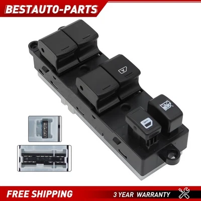 New For Nissan Sentra 2008-2012 25401-ZJ60A Electric Power Window Master Switch Foto 1 de 4