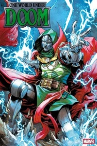 ONE WORLD UNDER DOOM # 6, MARCO CHECCHETTO - VARIANT FOIL USA  - Picture 1 of 1