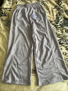 NWT Crown Of Hearts Girls Size XS Purple Sweatpants Butterfly Very Soft - Picture 1 of 8