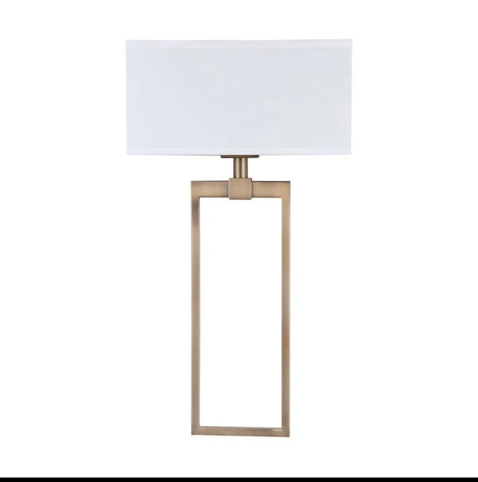 Arandela Capital Lighting 2, latão envelhecido - 633321AD - Imagem 1 de 1