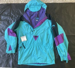 The North Face - Extreme Anorak Jacket - 90s Colorblock Pullover - Medium - Picture 1 of 20