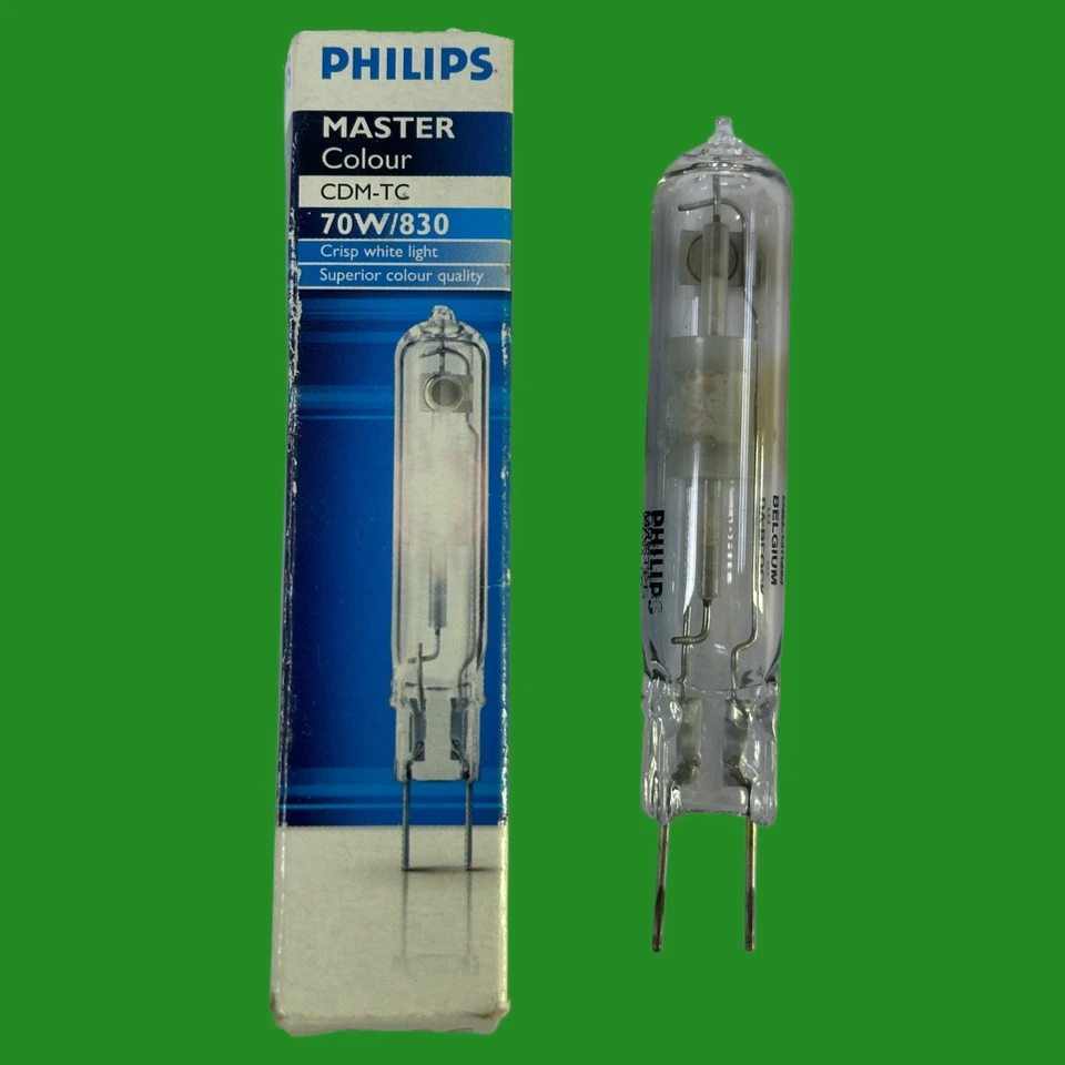 70W Philips G8.5 Master Colour CDM-TC 70W/830 METAL HALIDE CERAMIC Light Bulb - Image 1 of 3
