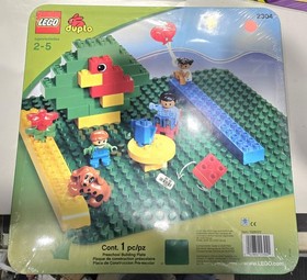 Lego Duplo 2304 Green Building Plate