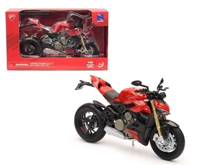 NewRay 1:12 Ducati Supernaked V4S Dirt Bike Motorcycle - Picture 1 of 1