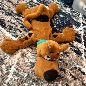 Applause Scooby-Doo Plush Toy 12" Laying Position Stuffed Animal - Imagen 1 de 6