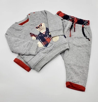 Jean Paul Gaultier Boys’ Cotton Blend Tracksuit Size 9 Months New NWOT - Image 1 of 4
