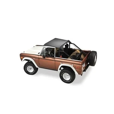 Bestop 52542-01 Soft Top Traditional Bikini Polymer Cloth Black Ford Bronco Each Foto 1 de 3