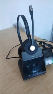 Jabra Engage 65 Stereo Wireless Headset & Base Unit - For Desk Phone & Softphone - Picture 1 of 2