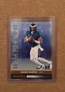 2024 Encore JALEN HURTS LAMAR JACKSON Team Pinnacle Gold #d 05/10 RAVENS EAGLES - Picture 1 of 4